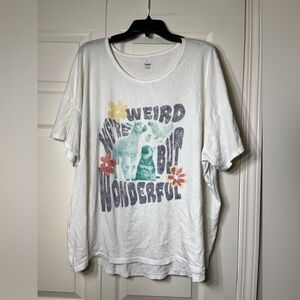 Aerie We’re weird but wonderful short sleeve tee